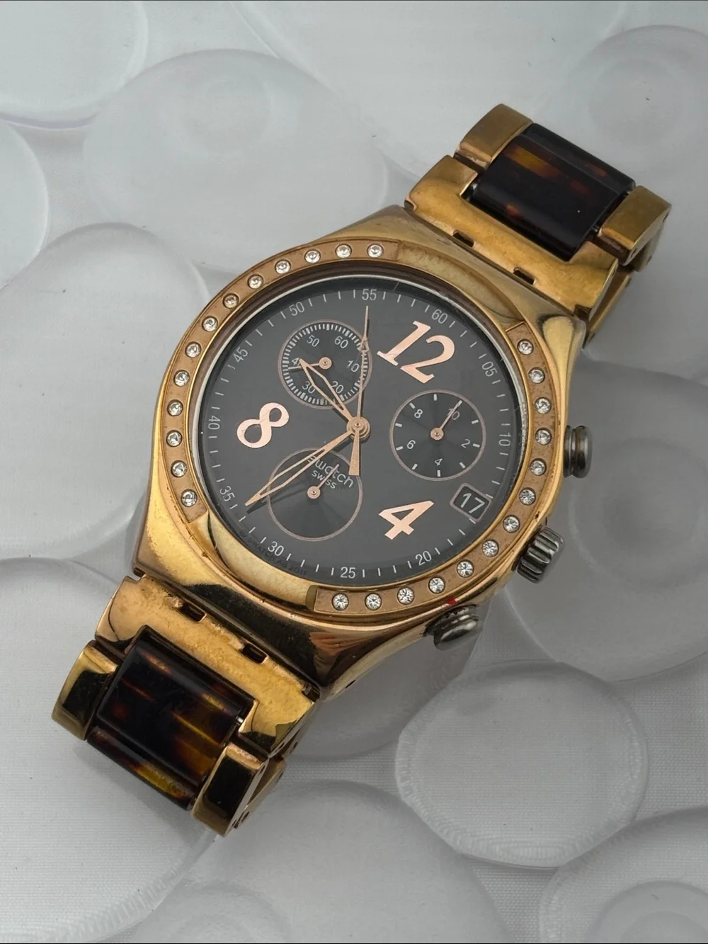 Swatch Watch - YCG404GC - DREAMNIGHT 14 ROSE